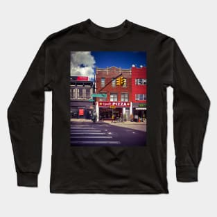 Manhattan Avenue Greenpoint Brooklyn NYC Long Sleeve T-Shirt